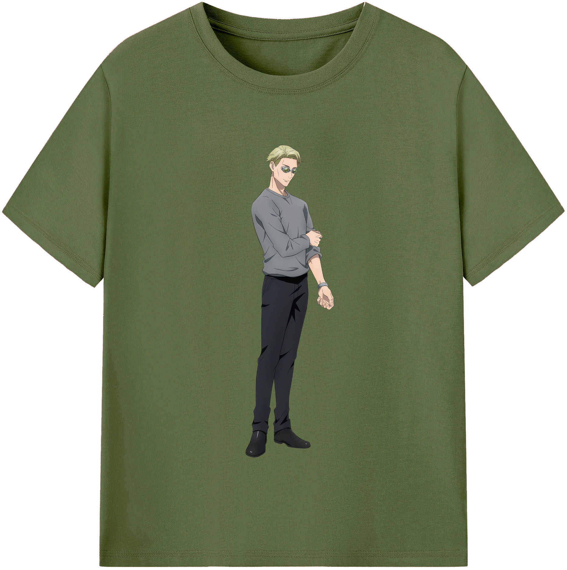 （画像用） 呪術廻戦 Jujutsu Kaisen 綿100％半袖Tシャツ（フロントプリント）